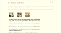 Desktop Screenshot of hopkinscollection.com